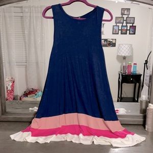 Summer dress with pockets, 1 size fits all.